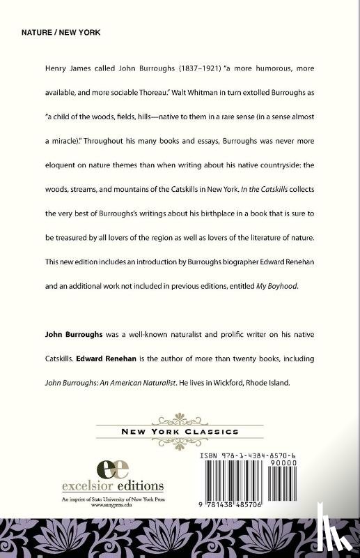 Burroughs, John - In the Catskills and My Boyhood