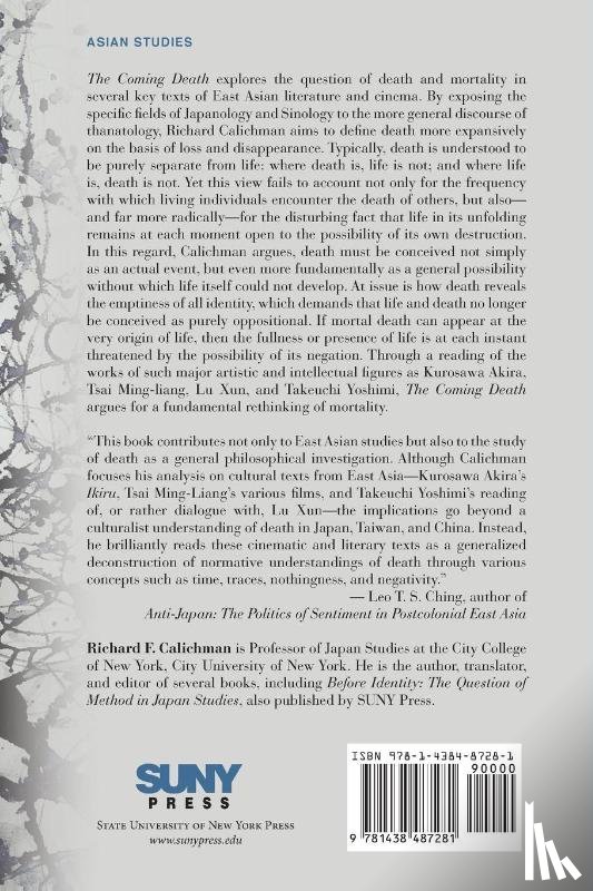 Calichman, Richard F. - The Coming Death