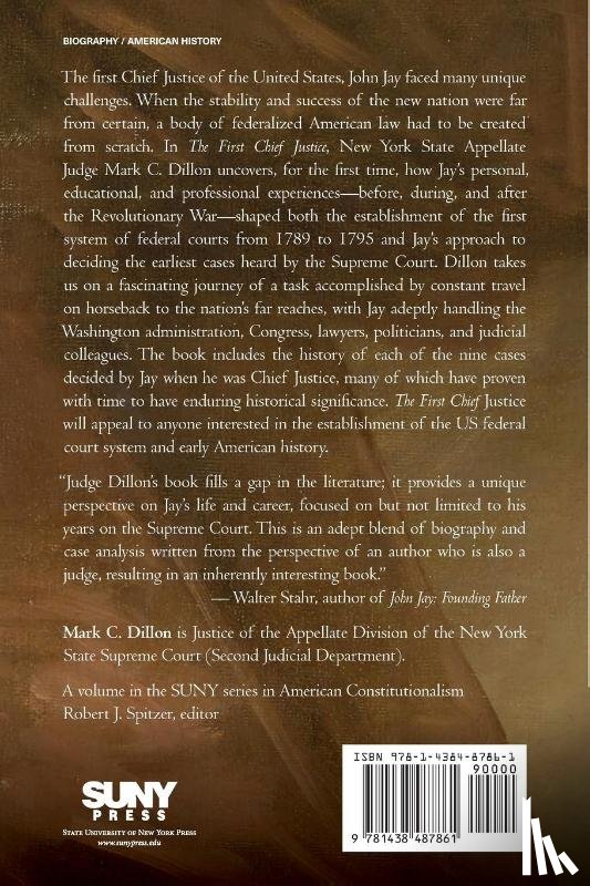 Dillon, Mark C. - The First Chief Justice