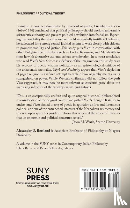 Bertland, Alexander U. - Myth and Authority