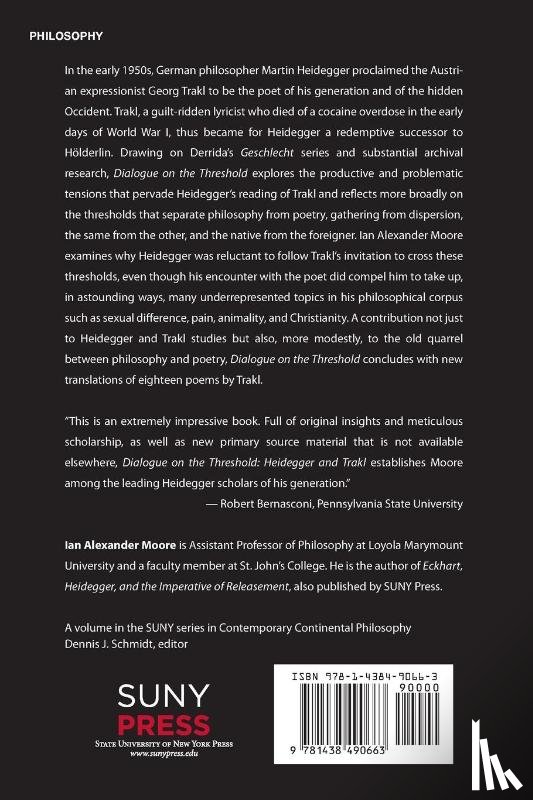 Moore, Ian Alexander (Assistant Professor - Dialogue on the Threshold