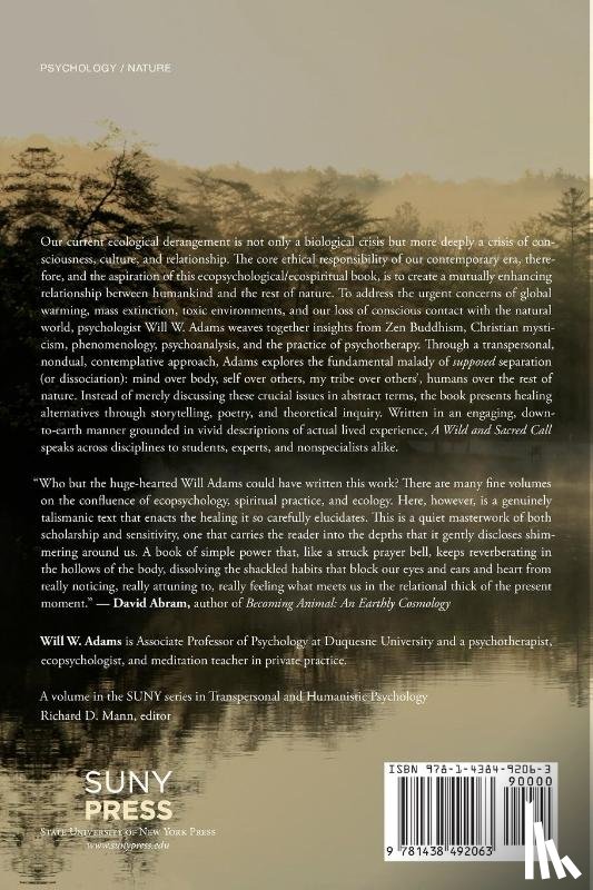 Adams, Will W. - A Wild and Sacred Call