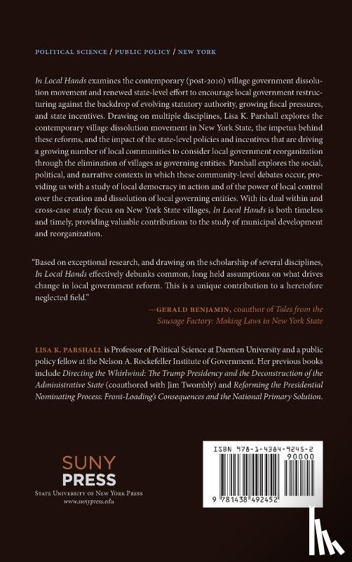 Parshall, Lisa K. (Daemen College) - In Local Hands