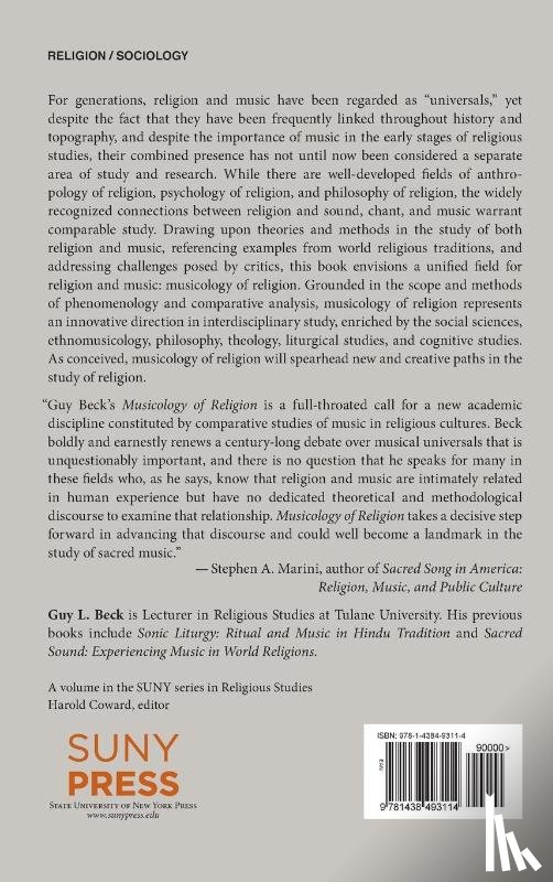Beck, Guy L. - Musicology of Religion