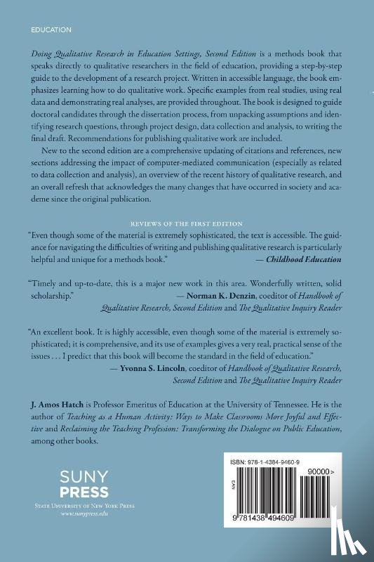 Hatch, J. Amos - Doing Qualitative Research in Education Settings