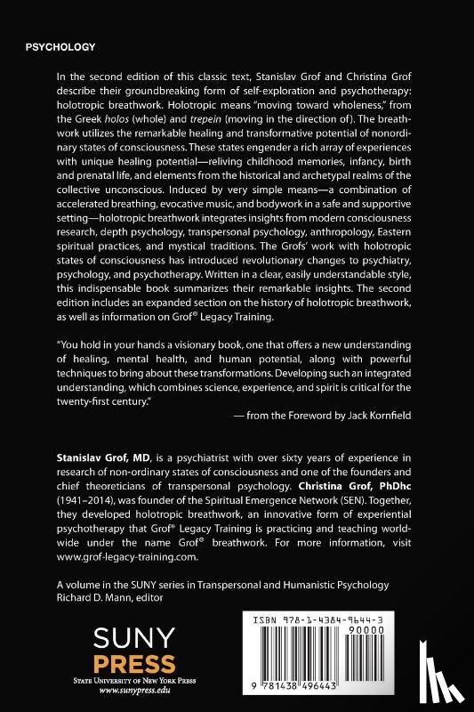 Grof, Stanislav, Grof, Christina - Holotropic Breathwork
