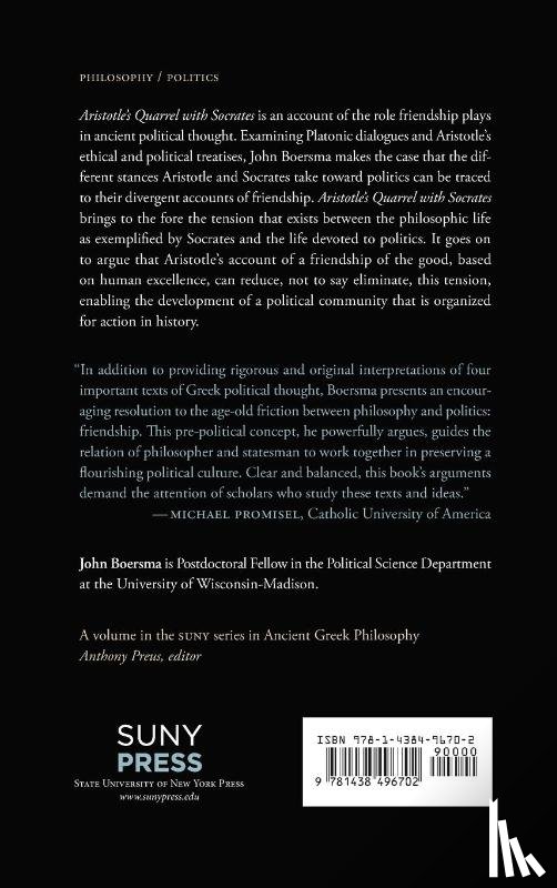 Boersma, John - Aristotle's Quarrel with Socrates