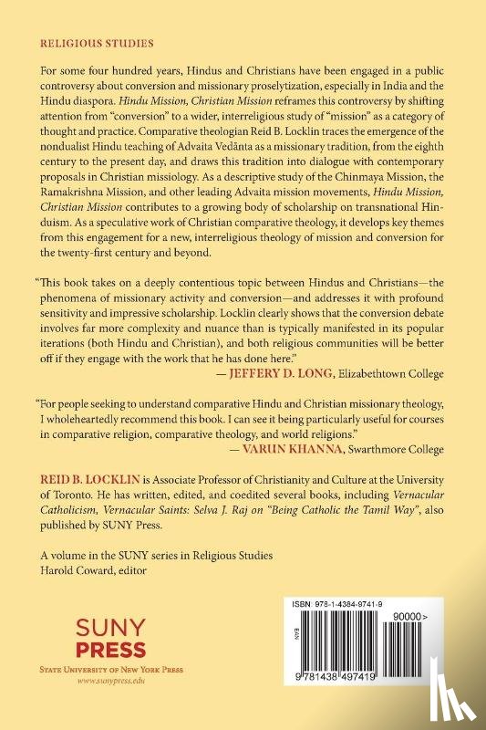 Locklin, Reid B. - Hindu Mission, Christian Mission