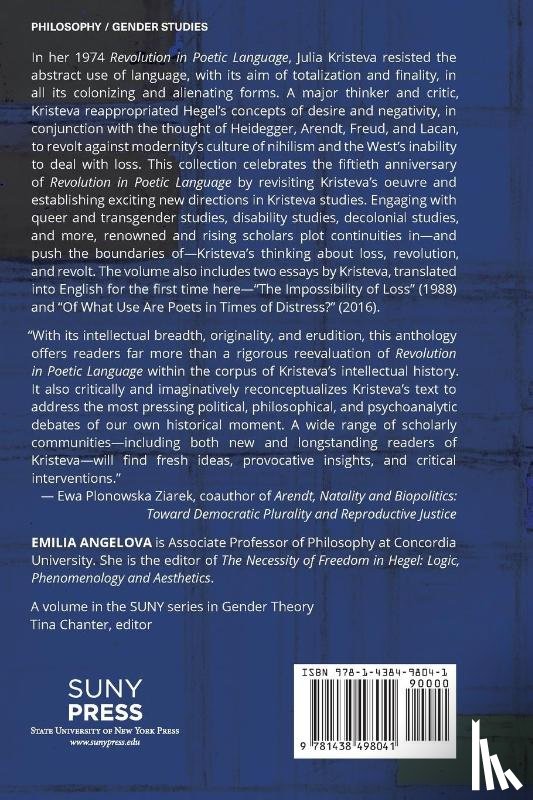  - "Revolution in Poetic Language" Fifty Years Later