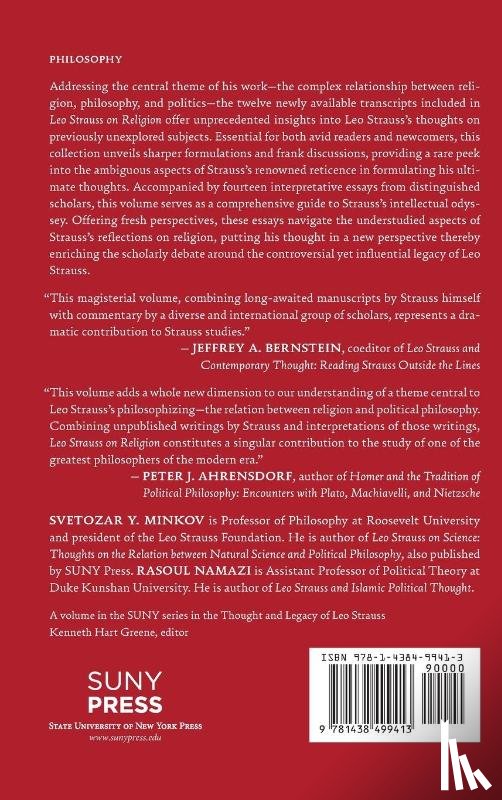  - Leo Strauss on Religion