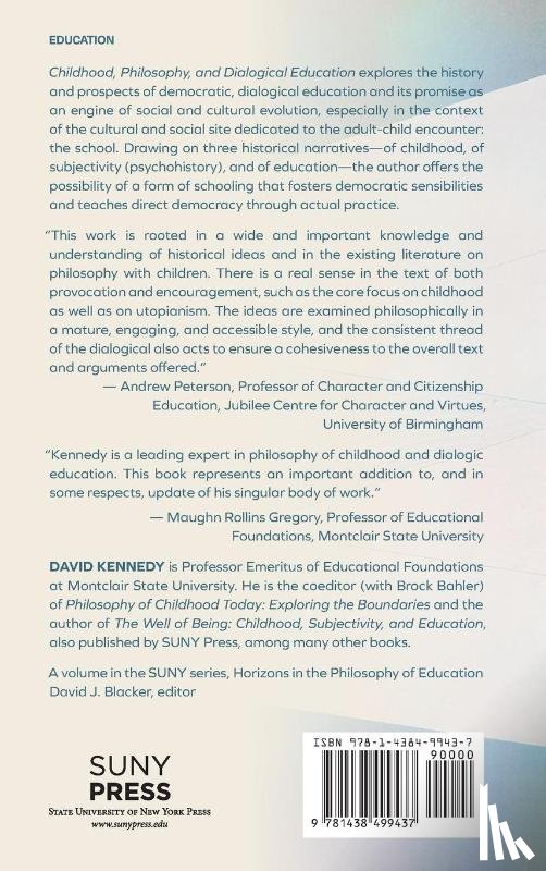Kennedy, David - Childhood, Philosophy, and Dialogical Education