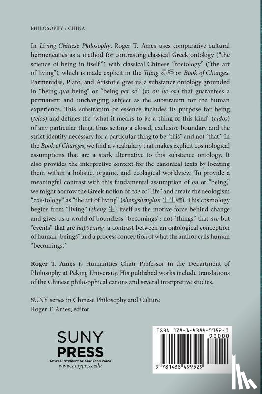 Ames, Roger T. - Living Chinese Philosophy