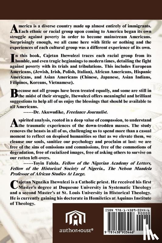 Ihewulezi, Cajetan Ngozika - The History of Poverty in a Rich and Blessed America