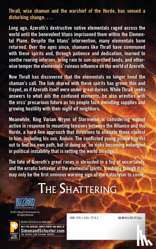 Golden, Christie - World of Warcraft: The Shattering