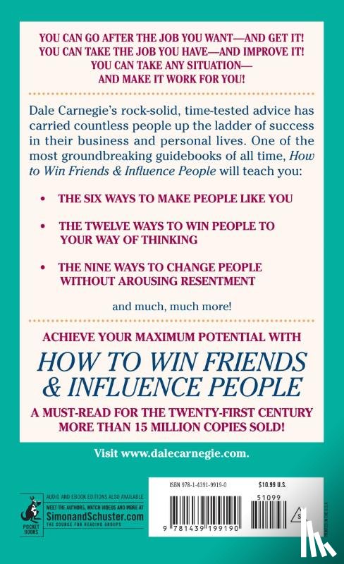 Carnegie, Dale - How To Win Friends And Influence People