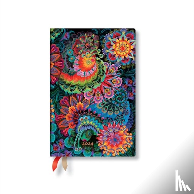 Paperblanks - Moonlight (Olena’s Garden) Mini Verso 12-month Dayplanner 2024