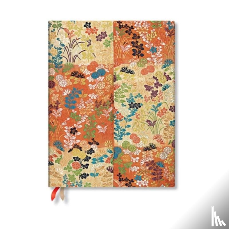 Paperblanks - Kara-ori (Japanese Kimono) Ultra 12-month Day-at-a-Time Dayplanner 2024