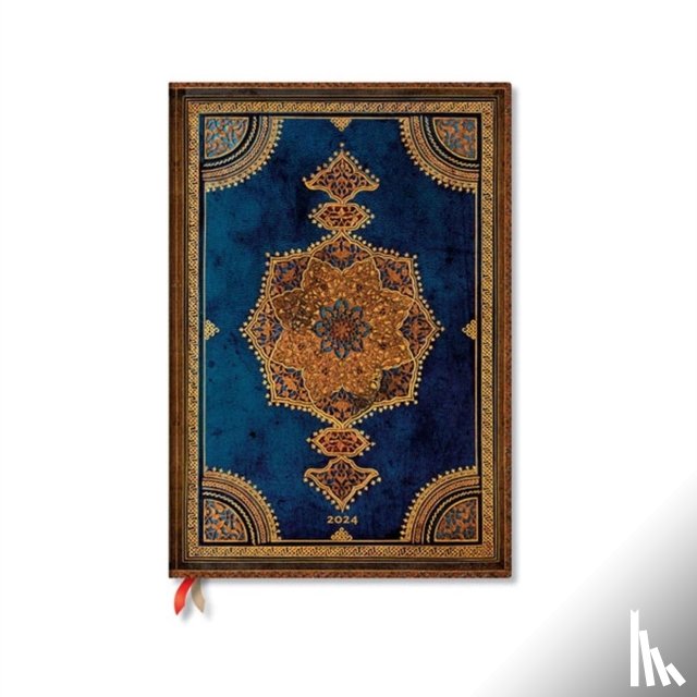 Paperblanks - Safavid Indigo (Safavid Binding Art) Grande 12-month Dayplanner 2024