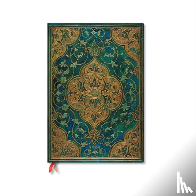 Paperblanks - Turquoise Chronicles (Turquoise Chronicles) Grande 12-month Dayplanner 2024