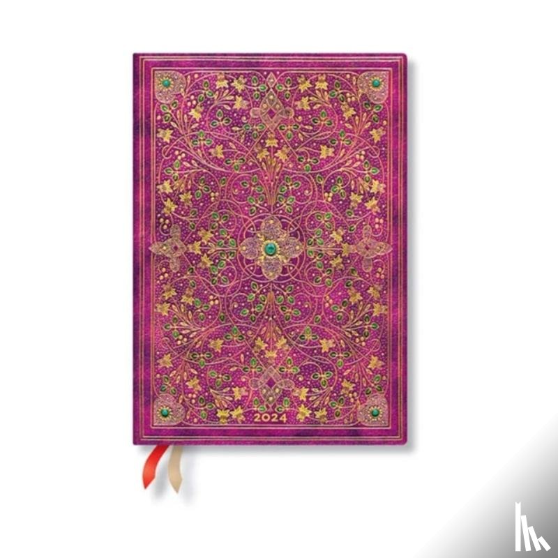 Paperblanks - Diamond Jubilee (Sangorski & Sutcliffe) Midi 12-month Day-at-a-Time Dayplanner 2024