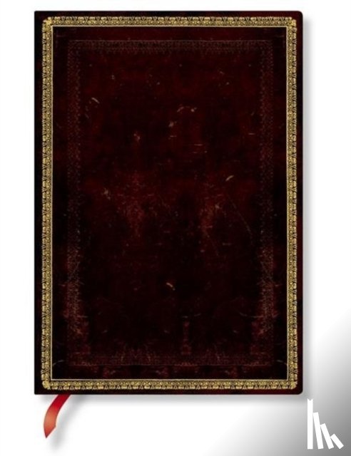 Paperblanks - Paperblanks | Black Moroccan | Old Leather Collection | Softcover Flexi | Midi | Lined | 176 Pg | 100 GSM