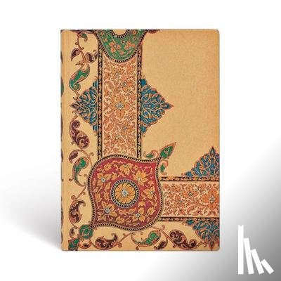 Paperblanks - Visions of Paisley Ivory Kraft MIDI Lined Softcover Journal, 176pg, 100gsm by Paperblanks (Lyon Florals)
