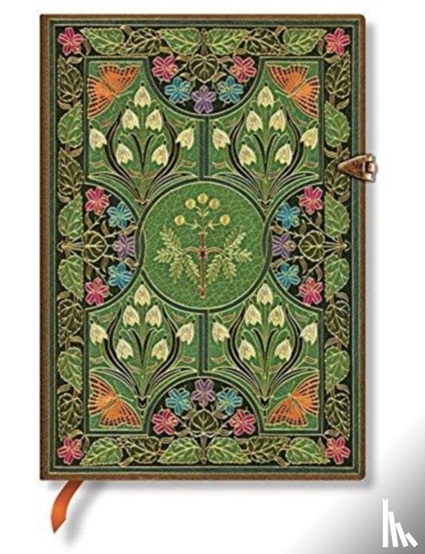 Paperblanks - Poetry in Bloom MIDI Lined Hardcover Journal, 144pg, 120gsm by Paperblanks (Poetry in Bloom)