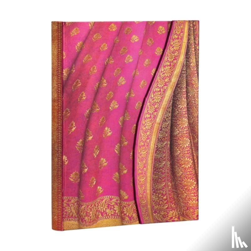 Paperblanks - Gulabi (Varanasi Silks and Saris) Midi Lined Hardcover Journal