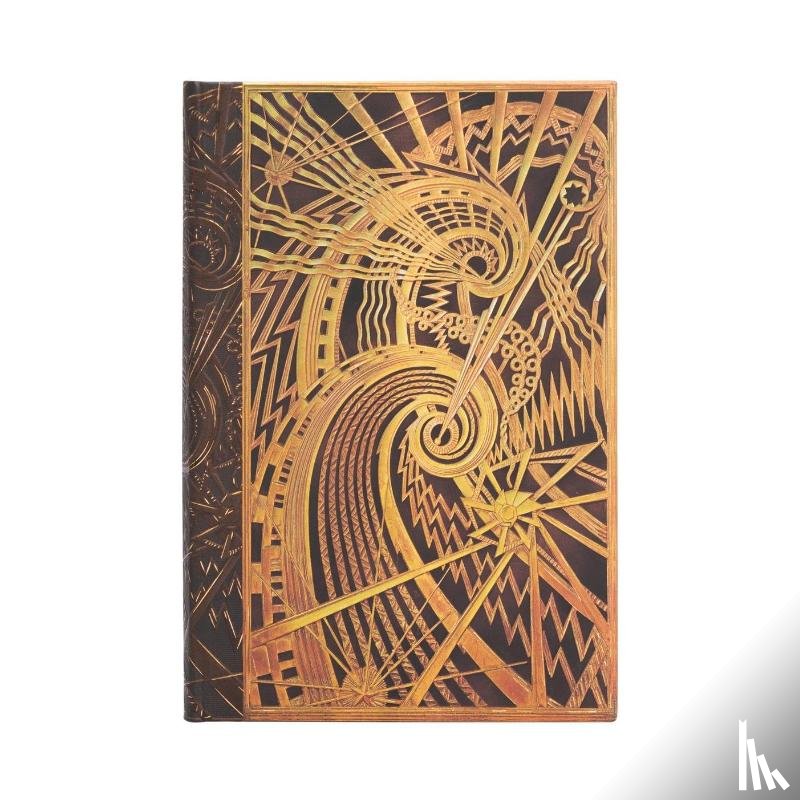 Paperblanks - The Chanin Spiral (New York Deco) Mini Lined Hardcover Journal