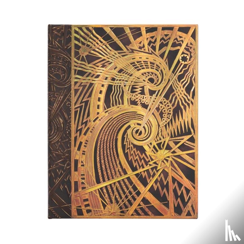 Paperblanks - The Chanin Spiral (New York Deco) Ultra Lined Hardcover Journal
