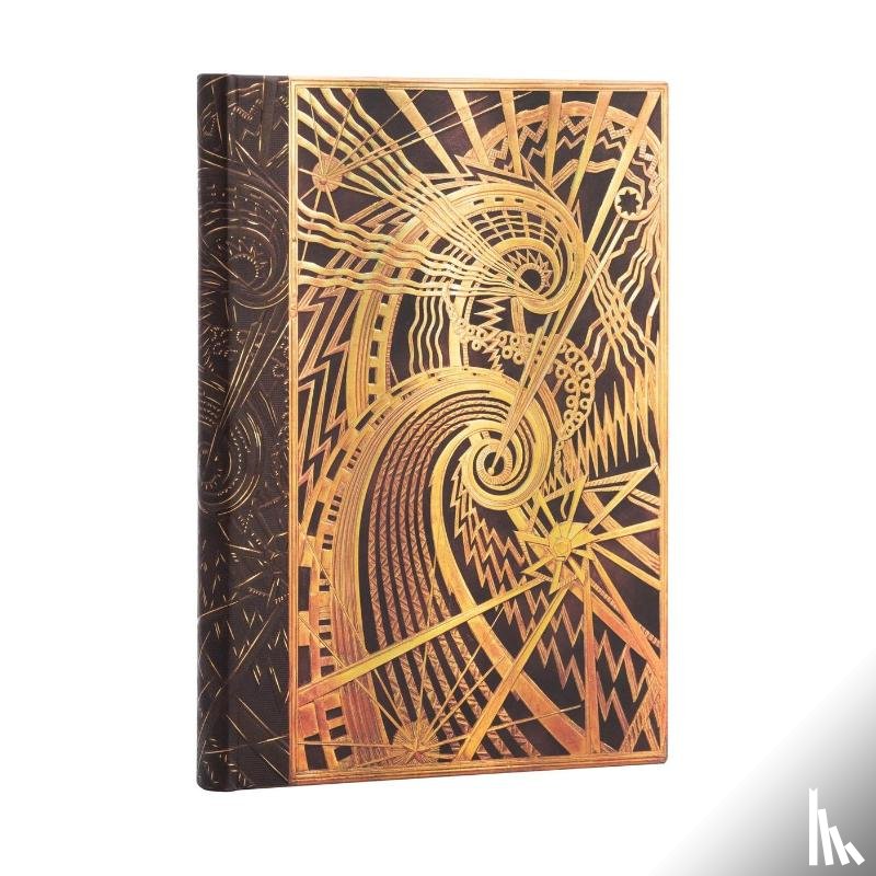Paperblanks - The Chanin Spiral (New York Deco) Midi Unlined Hardcover Journal