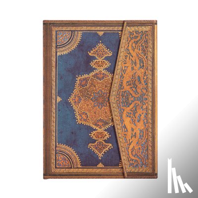 Paperblanks - Safavid Indigo (Safavid Binding Art) Midi Unlined Hardcover Journal