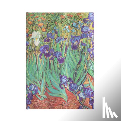 Paperblanks - Van Gogh’s Irises Midi Unlined Hardcover Journal