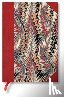 Paperblanks - Rubedo (Cockerell Marbled Paper) Midi Lined Hardcover Journal