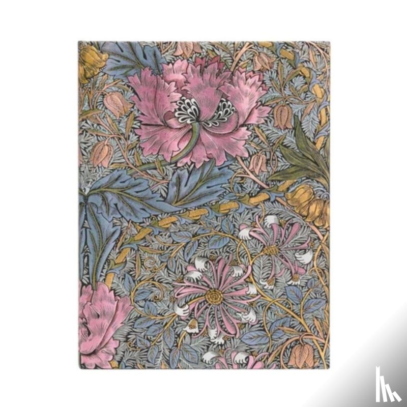 Paperblanks - Morris Pink Honeysuckle (William Morris) Ultra Lined Hardcover Journal