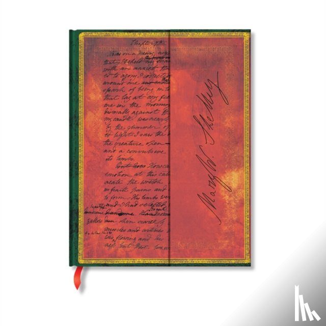Paperblanks - Mary Shelley, Frankenstein (Embellished Manuscripts Collection) Ultra Lined Hardback Journal (Wrap Closure)