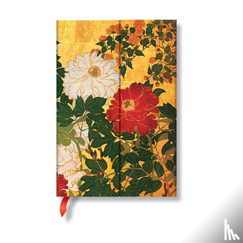 Paperblanks - Paperblanks Natsu Rinpa Florals Hardcover Journal Mini Lined Wrap 176 Pg 85 GSM