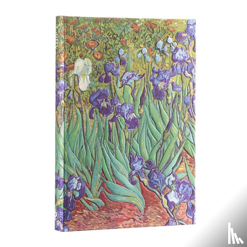 Paperblanks - Van Gogh's Irises MIDI Hardcover Address Book, 144pg, 120gsm, the J. Paul Getty Museum Collection by Paperblanks (Van Gogh's Irises)