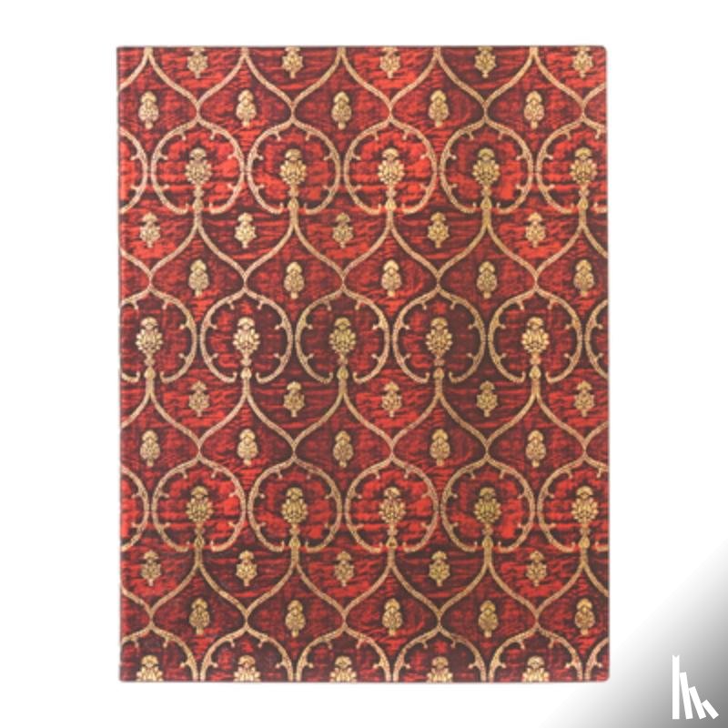 Paperblanks - Red Velvet Ultra Unlined Softcover Flexi Journal (Elastic Band Closure)