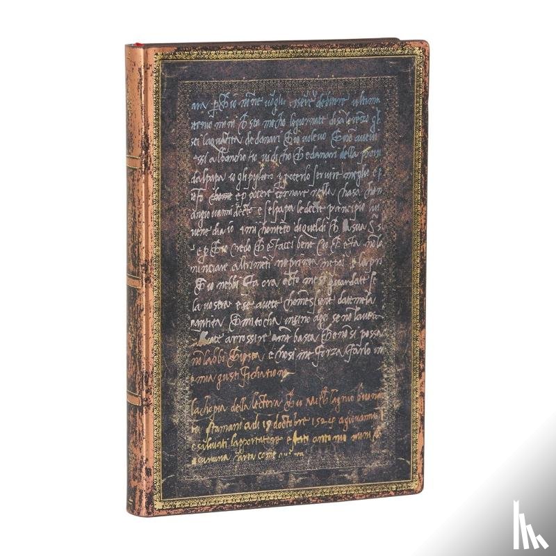 Paperblanks - Michelangelo, Handwriting Mini Lined Softcover Journal, 208pg, 80gsm by Paperblanks (Embellished Manuscripts Collection)