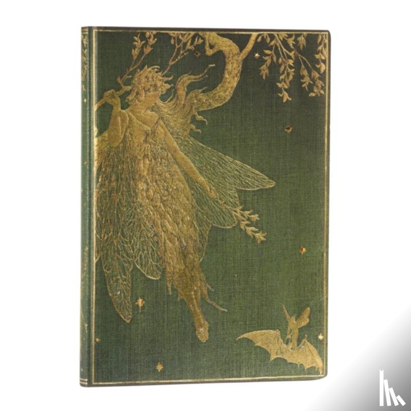 Paperblanks - Olive Fairy (Lang’s Fairy Books) Midi Unlined Softcover Flexi Journal (Elastic Band Closure)