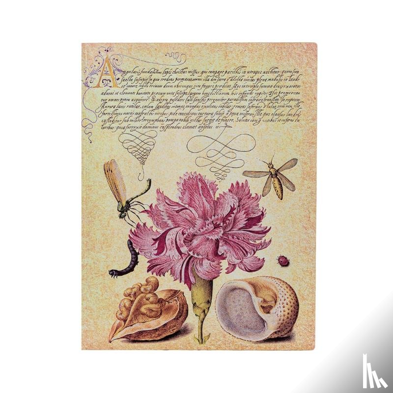 Paperblanks - Pink Carnation (Mira Botanica) Ultra Lined Softcover Flexi Journal (Elastic Band Closure)