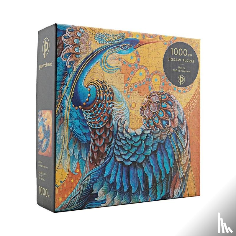 Paperblanks - Skybird 1000 Piece Jigsaw Puzzle by Paperblanks (Birds of Happiness): Skybird Birds of Happiness Puzzle 1000 Piece Jigsa