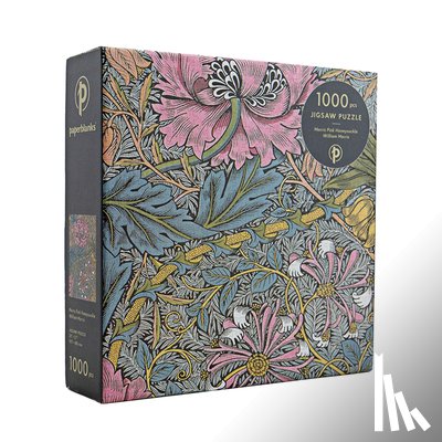 Paperblanks - Morris Pink Honeysuckle 1000 Piece Jigsaw Puzzle by Paperblanks (William Morris): Morris Pink Honeysuckle William Morris Puzzle 1000
