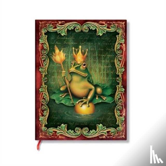 Paperblanks - The Brothers Grimm, Frog Prince (Fairy Tale Collection) Ultra Unlined Hardback Journal (Elastic Band Closure)