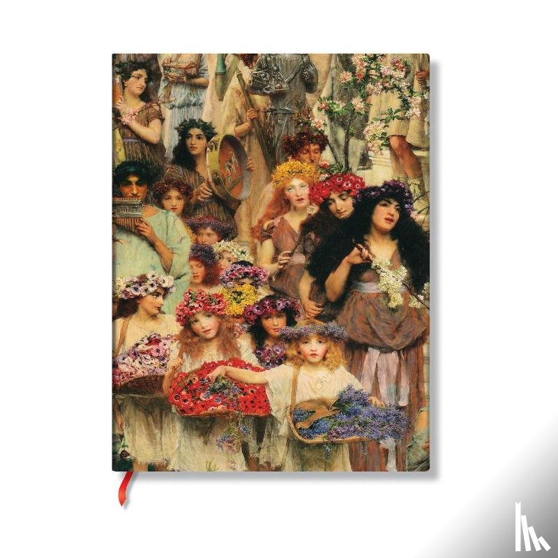 Paperblanks - Spring (Lawrence Alma-Tadema) Mini Lined Hardback Journal (Elastic Band Closure)