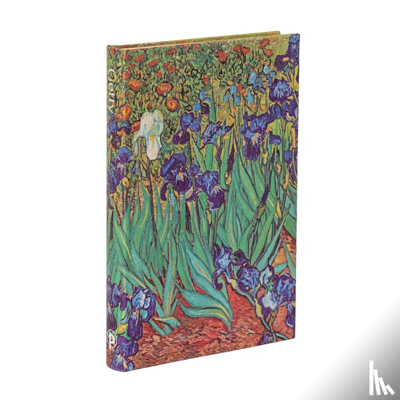 Paperblanks - Van Gogh’s Irises Mini Lined Hardback Journal (Elastic Band Closure)