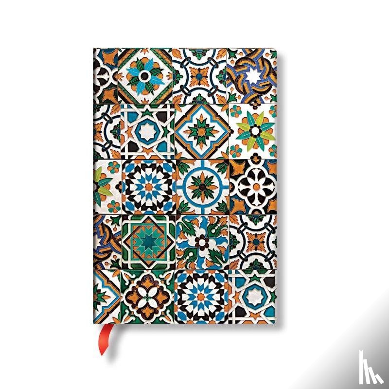 Paperblanks - Porto (Portuguese Tiles) Mini Hardback Address Book (Elastic Band Closure)