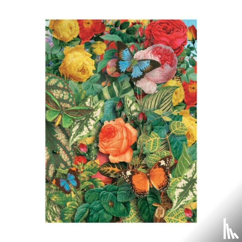 Paperblanks - Butterfly Garden 1000 Piece Jigsaw Puzzle by Paperblanks (Nature Montages)