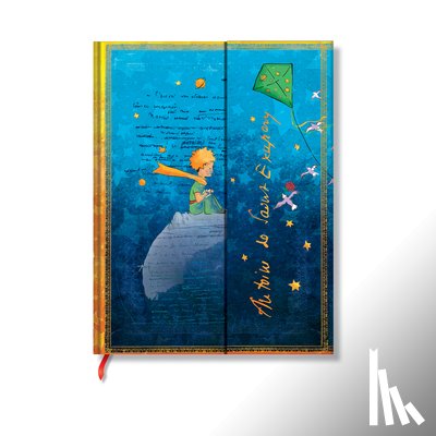 Paperblanks - Saint-Exupery, The Little Prince (Embellished Manuscripts Collection) Midi Lined Hardcover Journal (Wrap Closure)